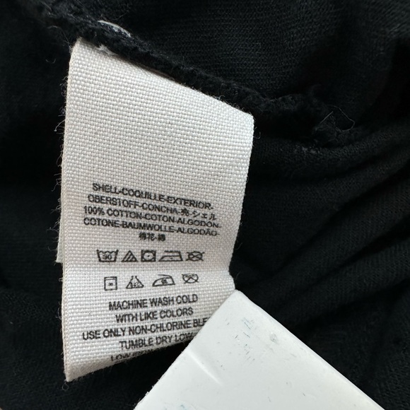 Free People Ziggy Denim Overalls Black Wide Leg Flared Jumpsuit Size 4 - Picture 12 of 12